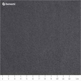 Sivá čalúnená dvojlôžková posteľ s roštom 160x200 cm Noira Slim – Bonami Selection