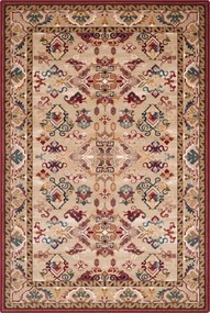 Koberec Agnella Isfahan Meka tmavobéžový