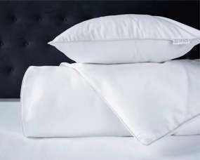 Dekorstudio Elegantné posteľné obliečky s lemovkou PURE v bielej farbe