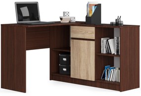 Komoda Briar  (wenge + dub sonoma). Vlastná spoľahlivá doprava až k Vám domov. 1069879