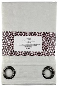 Záves Odin na priechodkách 135x180 ecru Merkury Home