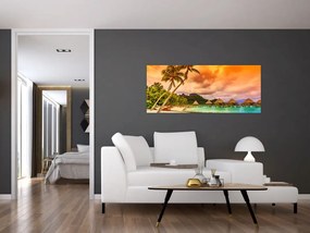 Obraz - Ostrov Bora Bora (120x50 cm)