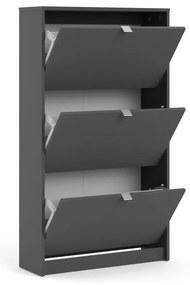 Sivá výklopná skrinka na topánky Shoes – Tvilum