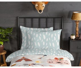 Flanelové detské obliečky na jednolôžko 140x200 cm Dreamy – Good Morning