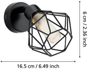 Eglo 32765 - LED Nástenné bodové svietidlo ZAPATA 1xG9/3W/230V