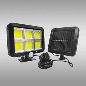 Solárne LED svietidlo XENON AO-XE100SL čierne