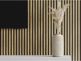 Mexen Lam-F, akustické stenové lamely 275 × 31,5 cm, filc 6 mm, dub medový, S105-275317-2812-066