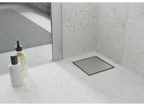 Mexen Flat nerezová podlahová vpusť 15x15 cm, 1010015