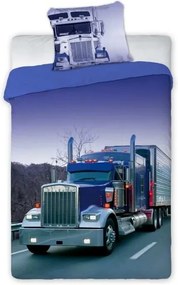 Bavlnené obliečky Kamión, 140x200 cm