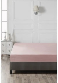 Ružová napínacia bavlnená plachta 160x200 cm - Mijolnir