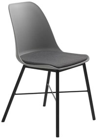 Sivá jedálenská stolička Unique Furniture Whistler