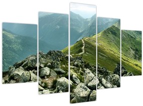 Obraz - Horská krajina (150x105 cm)