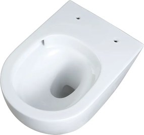 BPS-koupelny Závesná WC misa so SoftClose sedadlom HYD-5312, biela