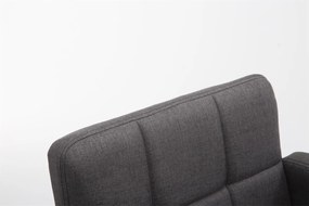 Barová stolička DS1038899 látka - Tmavo sivá