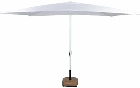 Garthen 6308 Slnečník obdĺžnikový 2 x 3 m - biely