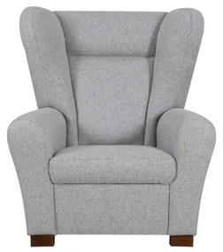 Kreslo ušiak VIVA sivé