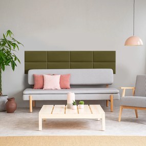 Zástena za gauč - Obdĺžnik - 100x20cm Farba: Khaki, Rozmer: 100x20