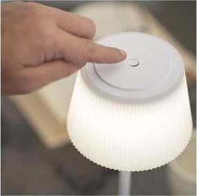 Stolná LED lampa KATIE biela