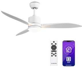 SkyBreeze Smart istropný ventilátor, Vnútorné i vonkajšie použitie, Inteligentné ovládanie, IP44, 40 dB