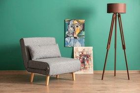 Kreslo Fester 2 (Svetlá sivá). Akcia -18%. Vlastná spoľahlivá doprava až k Vám domov. 1073366