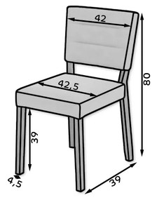 Jedálenská stolička. Vlastná spoľahlivá doprava až k Vám domov. 1062466