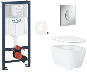 Závesný wc set do ľahkých stien / predstenová montáž GROHE Essence SIKOGRSESSAP00, 1 ks