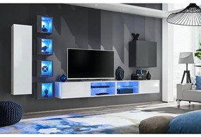 Obývacia Stena Switch Xxvi Biely/Grafit