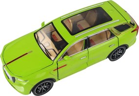 LEAN Toys Hliníkový model RC auta v mierke 1:24, farba zelená