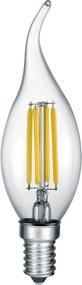 Teplá biela žiarovka E14, 4 W Windstorkerze – Trio