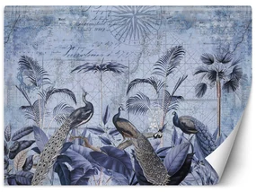 Gario Fototapeta Pávy vo fialových trópoch - Andrea Haase Materiál: Vliesová, Rozmery: 400 x 280 cm
