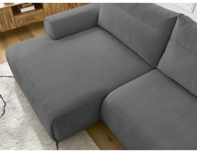 Sivá rohová pohovka Aden – Bobochic Paris