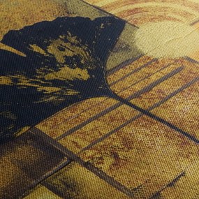 Obraz - List ginkgo (90x60 cm)