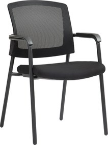 Stolička pre návštevy Volga - čierne