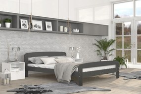 Posteľ DAVE 200x140 cm - šedá