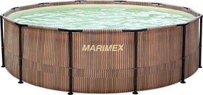 Marimex | Bazén Marimex Florida 3,66x0,99 m so zabudovaným skimmerom - motív TEAK | 10340285