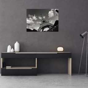 Obraz - Eiffelova veža v Paríži (70x50 cm)
