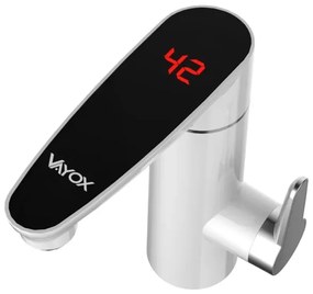 Prietokový ohrievač vody 3000W/230V IPX4 s LED displejom, biely