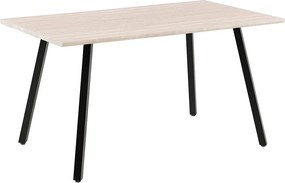 Jedálenský set 6x stolička + stôl Catini LANDON béžová/sivá