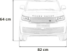 Elektrické autíčko Range Rover SUV Lift červené
