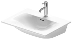 Duravit Viu - Umývadlo do nábytku 630x490 mm, s prepadom, biela 2344630000