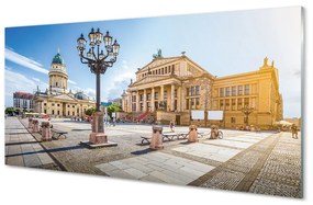 Sklenený obraz Nemecko Cathedral Square Berlin 125x50 cm