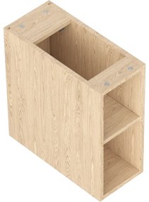 Mexen Box-A, otvorená skrinka s policou 20 cm, dub, 91AX2-0200-470-0-81