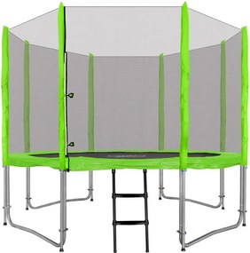 Ramiz SkyRamiz 305cm 10FT záhradná trampolína pre deti Zelená + príslušenstvo