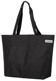 anndora Nákupná taška 17 litrov — čierna