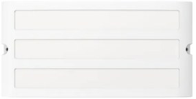 Eglo 900809 - Vonkajšie nástenné svietidlo CAMARDA 1xE27/40W/230V biela IP54