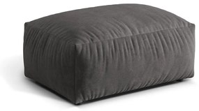 Sivá zamatová modulárna podnožka Martina – Micadoni