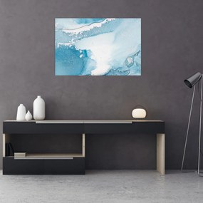 Obraz - Modrý dekor (90x60 cm)