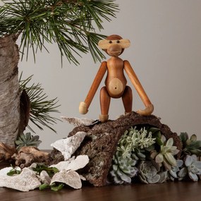 Kay Bojesen Drevená opička Monkey Small Teak Limba 20 cm
