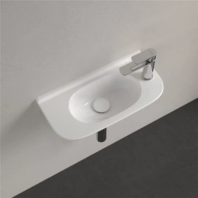 VILLEROY &amp; BOCH O.novo Compact závesné umývadielko bez otvoru, bez prepadu, 500 x 250 mm, biela alpská, 53615101