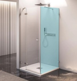 Polysan Polysan, FORTIS EDGE sprchové dvere bez profilu 1000mm, číre sklo, ľavé, FL1210L